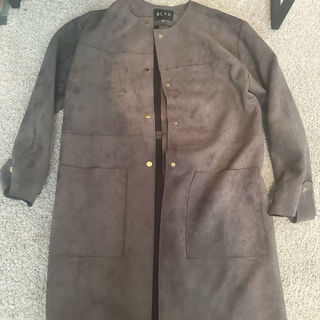 Suede Like Jacket